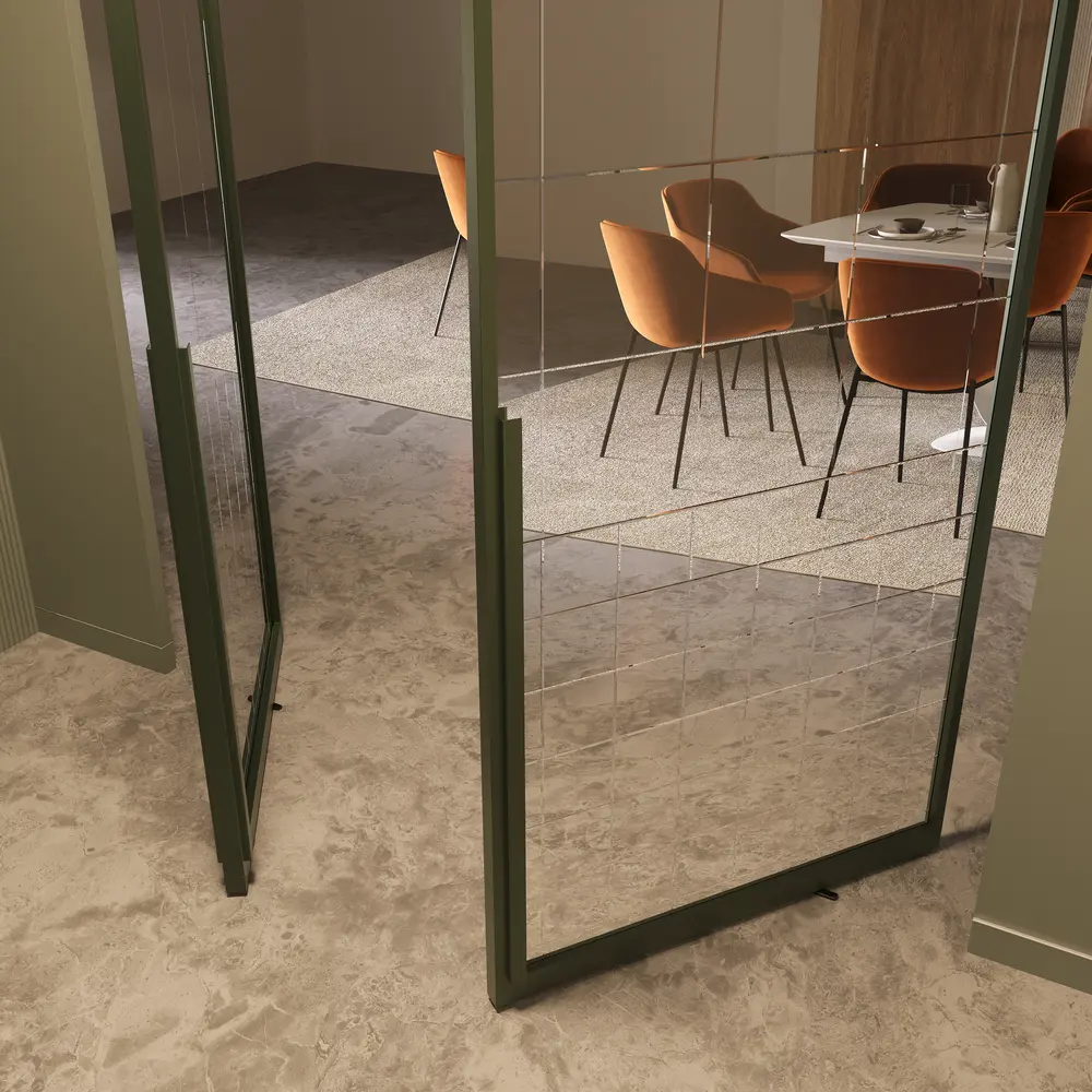 Алюминиевая дверь MINOLI 1 PIVOT 180