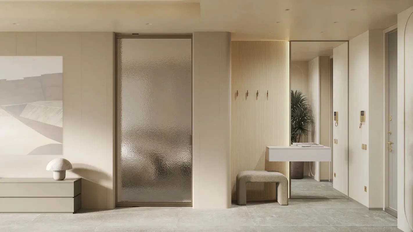 Алюминиевая дверь MINOLI 8 PIVOT 180