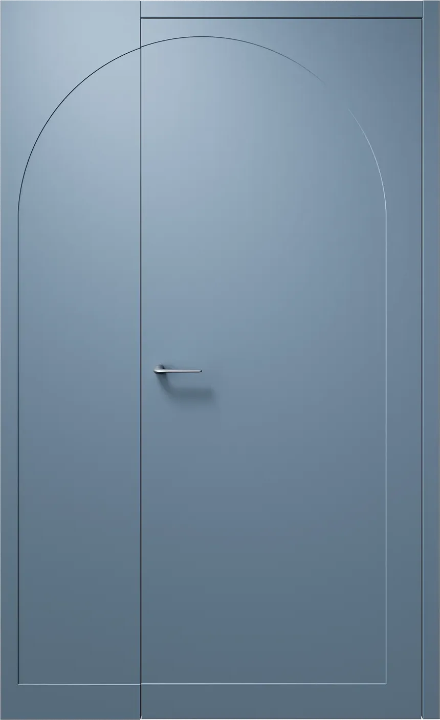 Межкомнатная дверь Arch Design 1.1 — NCS 5020-B