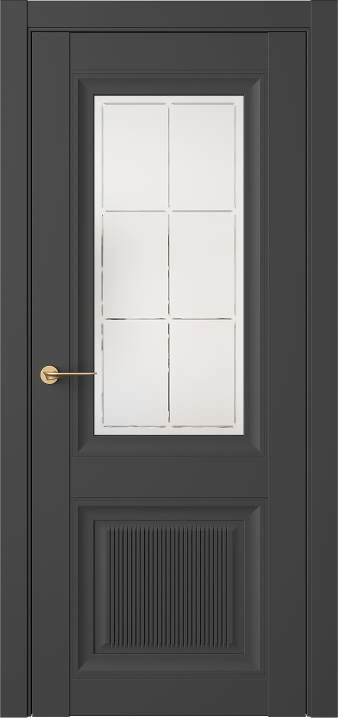 Межкомнатная дверь BR4FL — Черная жемчужина