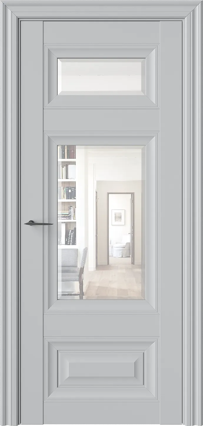 Межкомнатная дверь BR8F — Агатовый рассвет Фацет прозрачный