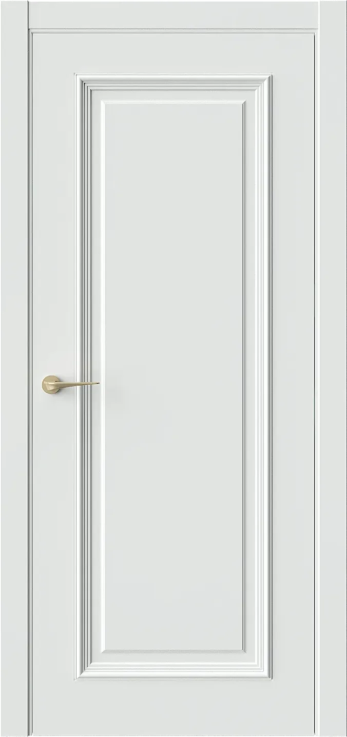 Межкомнатная дверь Брюгге 1 — Ручки PL RAL 9003