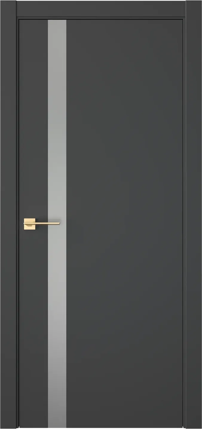 Межкомнатная дверь ЭКЗОТИКА 10E — Зеркало графит(Сатин).png