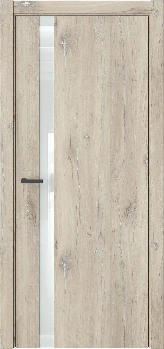 Межкомнатная дверь ЭКЗОТИКА 10E — Стекло белое(Lacobel)