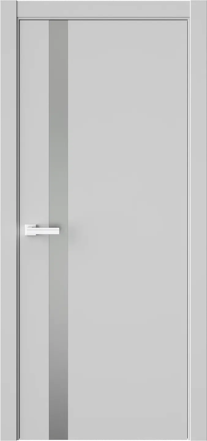 Межкомнатная дверь ЭКЗОТИКА 10E — Стекло зеркало satin grafit Umis LT832 206 MS