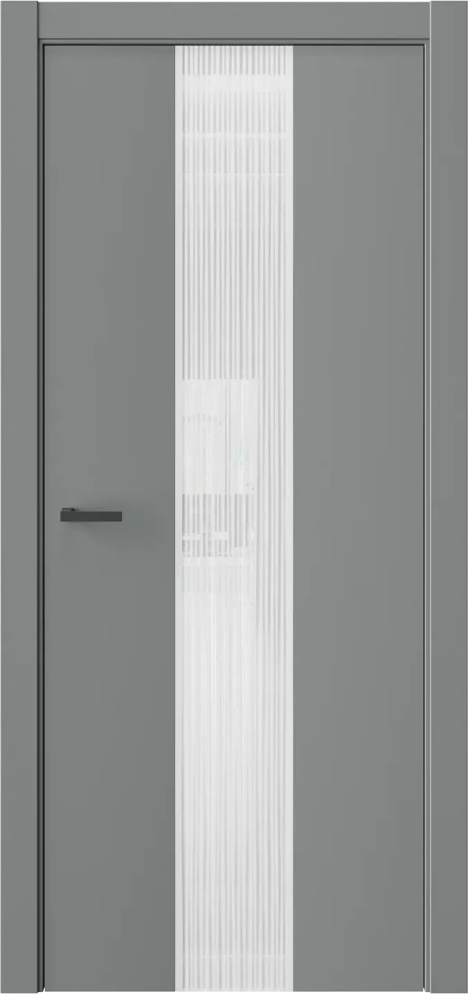 Межкомнатная дверь ЭКЗОТИКА 6E — Стекло аляска(Lacobel)
