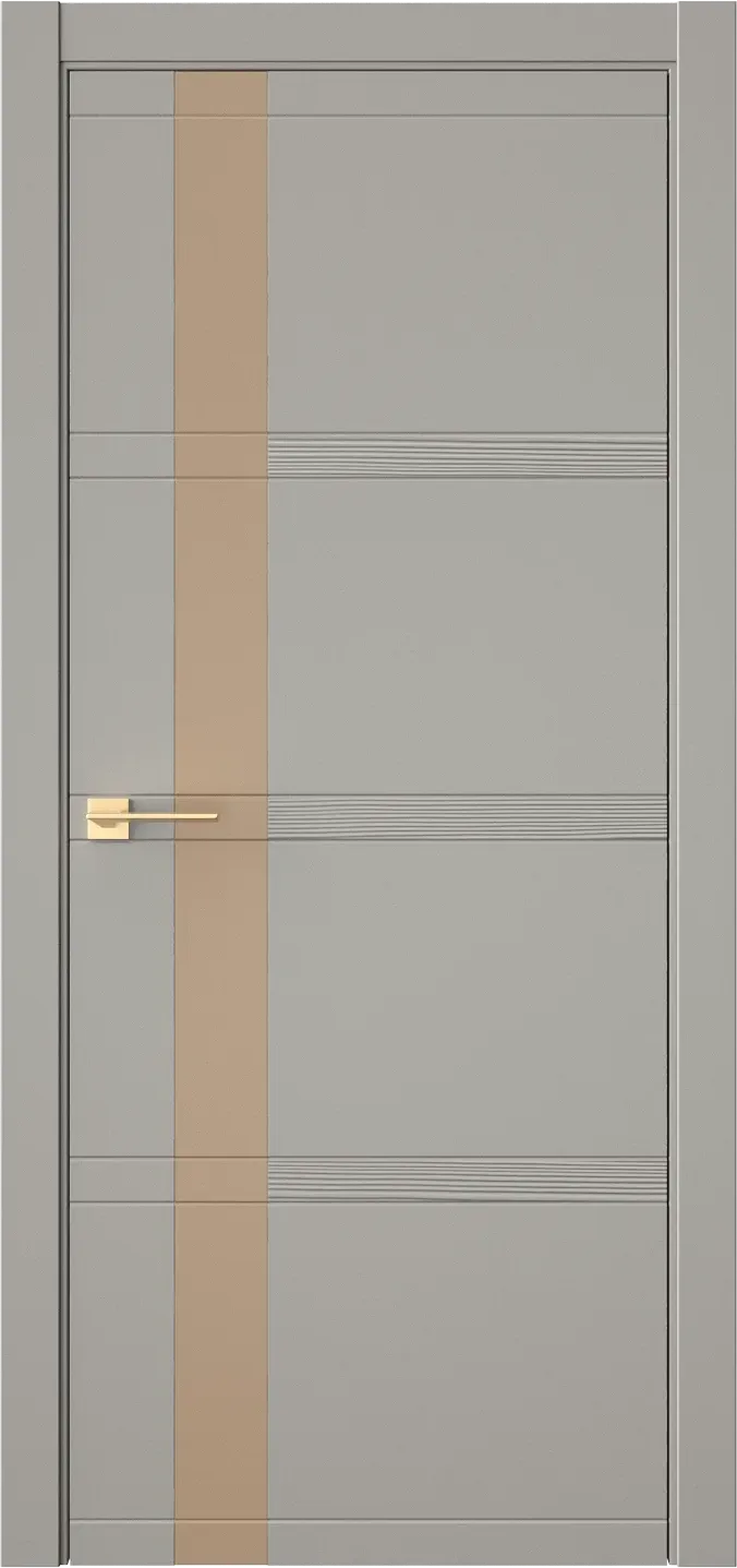 Межкомнатная дверь EVO 1D — Зеркало бронза(Сатин).png