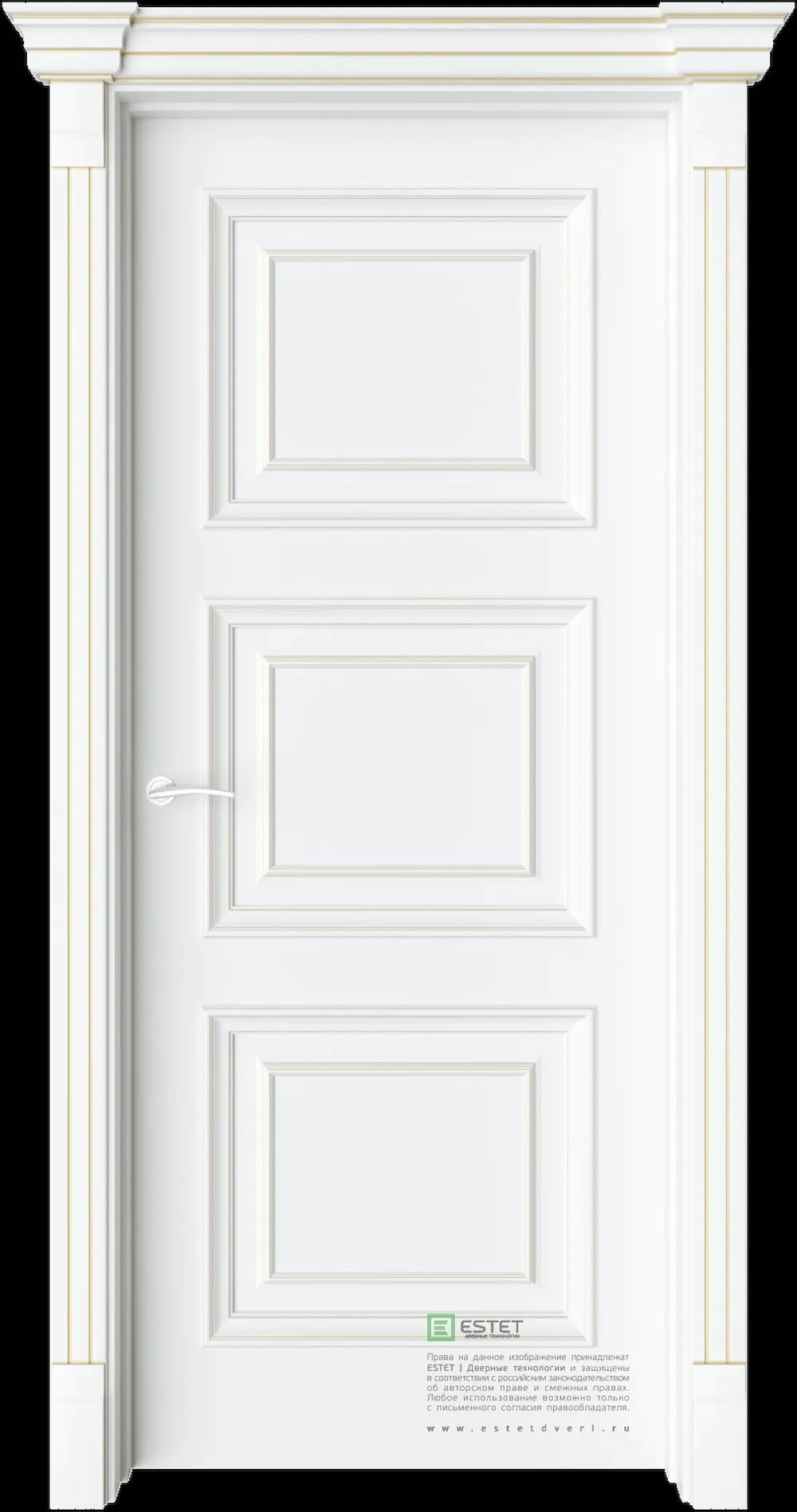 Межкомнатная дверь GE11M — C10 soft beliy GP