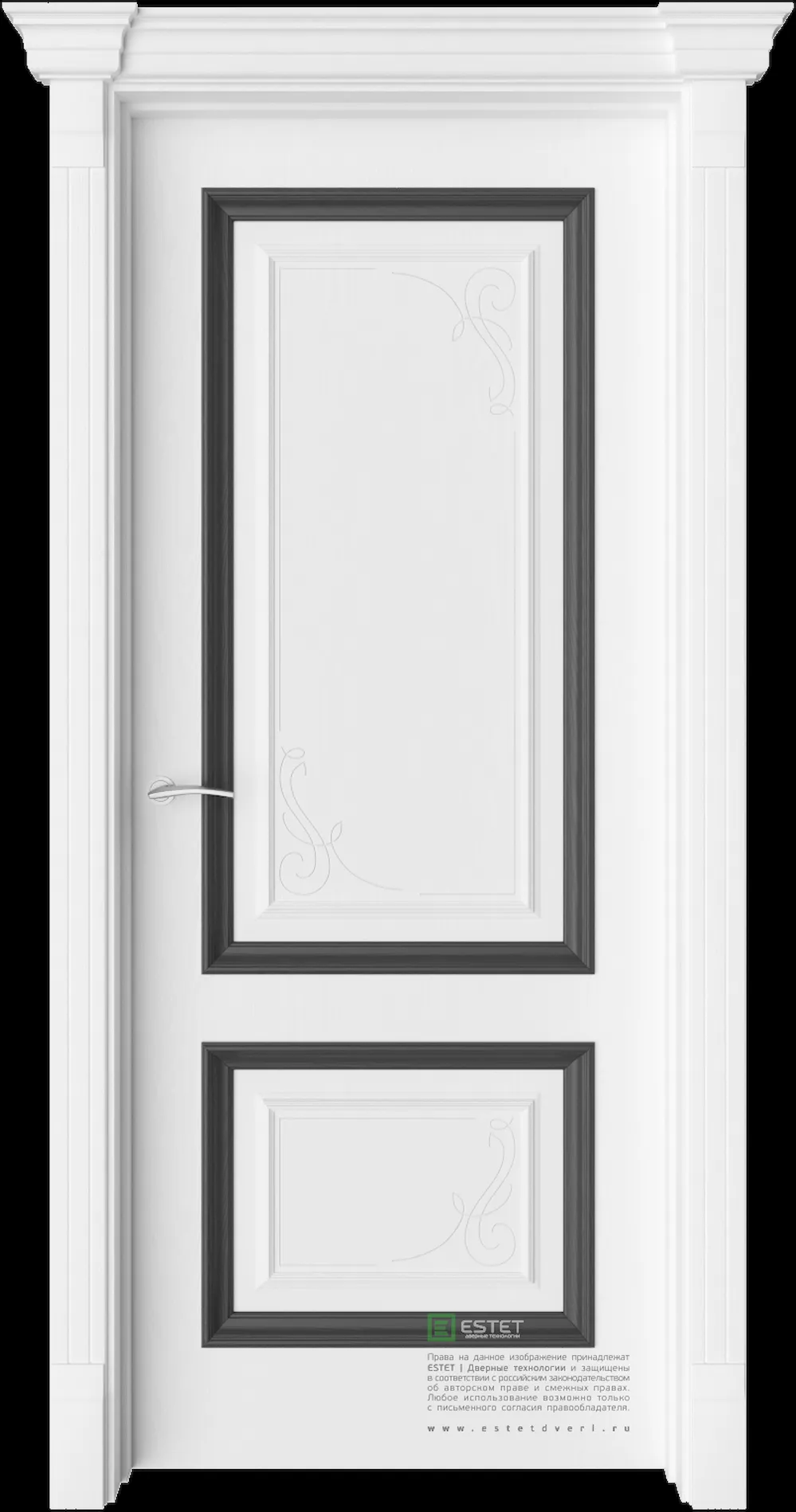 Межкомнатная дверь GE3M Deco — Ясень винтер Ясень космо