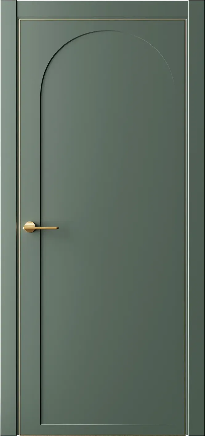 Межкомнатная дверь Gr 5 — NCS S 6010 G10Y КП(Мат зол)