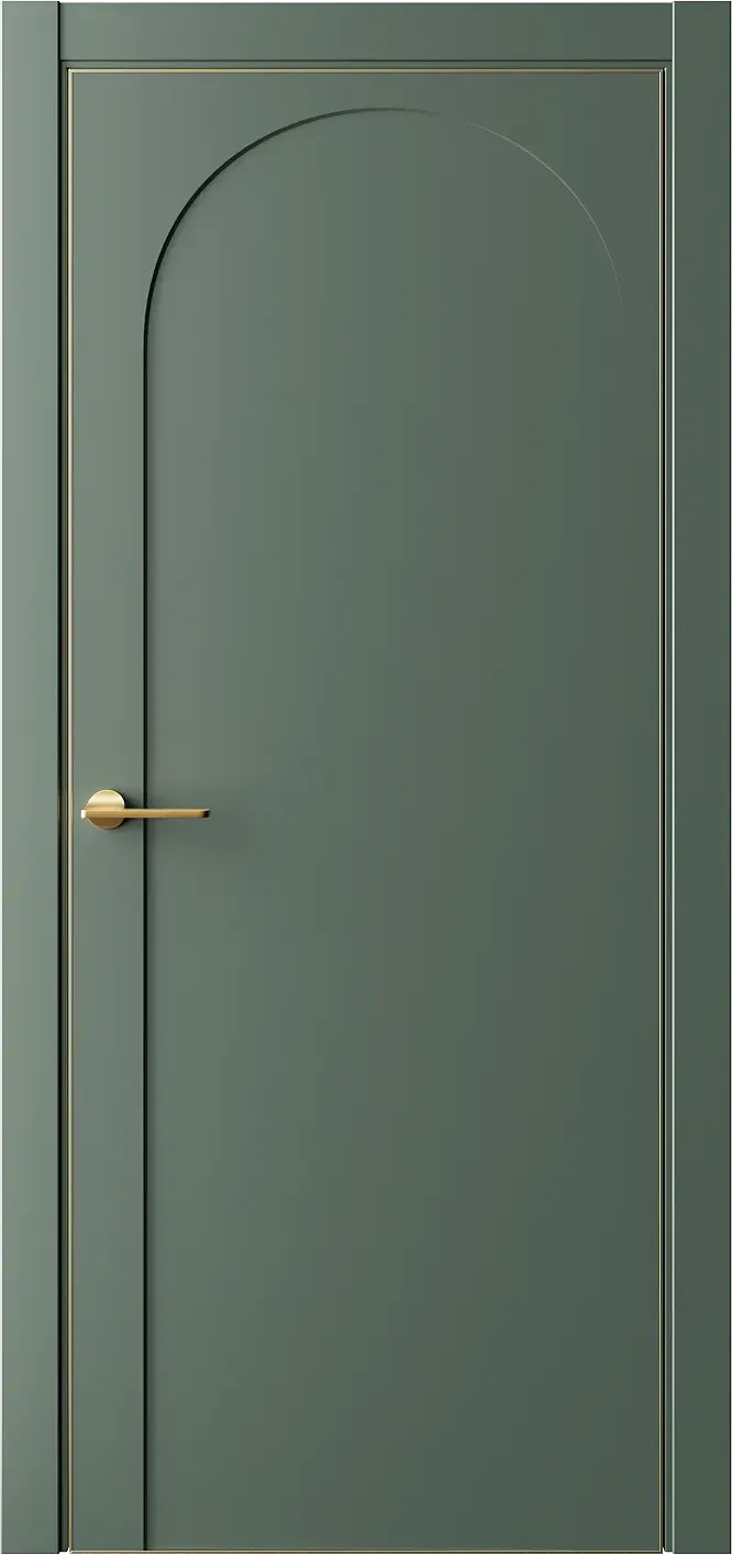 Межкомнатная дверь Gr 6 — NCS S 6010 G10Y КП(Мат зол)