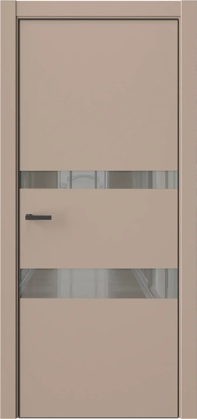 Межкомнатная дверь INDUSTRIAL 16 — Стекло коричневое(Lacobel)
