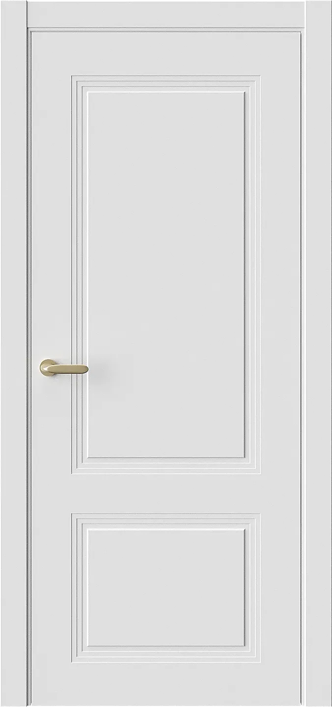 Межкомнатная дверь MONTE 3 — Меринос белый