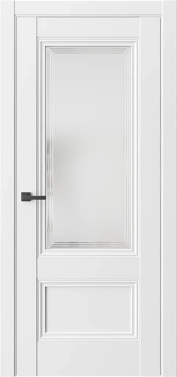 Межкомнатная дверь RAIMOND 4.1 — стекло Сатинат белое