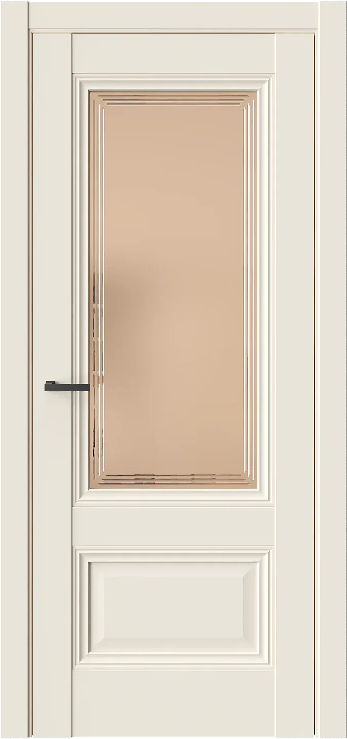 Межкомнатная дверь RAIMOND 4.1 — Стекло 1 бронза(Сатинат)