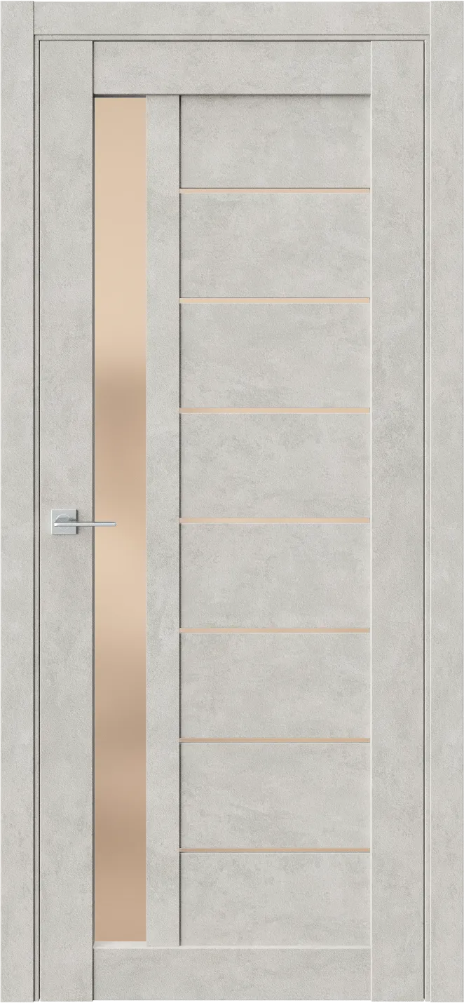 Межкомнатная дверь RELISH 37 — Стекло сатинат бронза