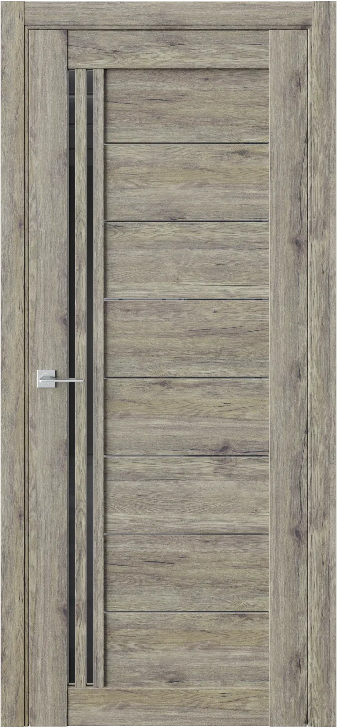Межкомнатная дверь RELISH 58 — Стекло lacobel черное