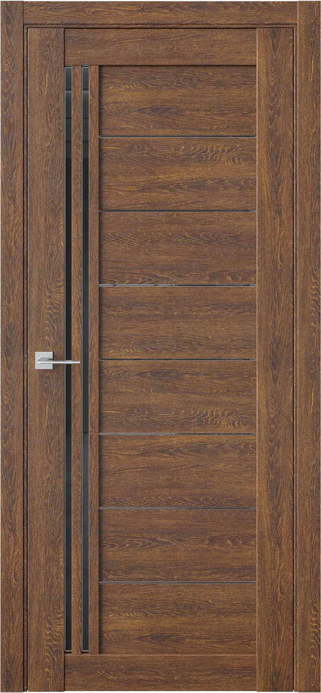 Межкомнатная дверь RELISH 58 — Стекло lacobel черное