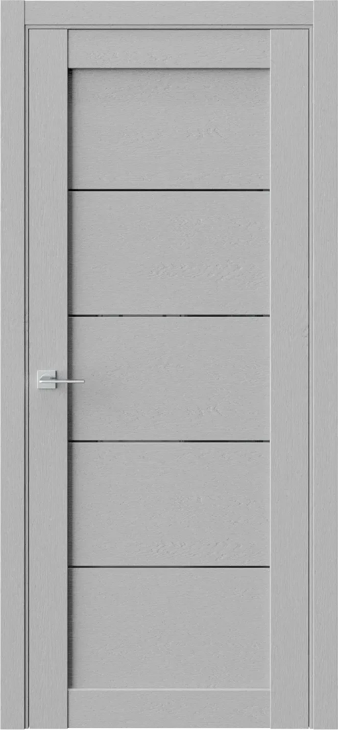 Межкомнатная дверь ROLF 1 — Стекло lacobel черное