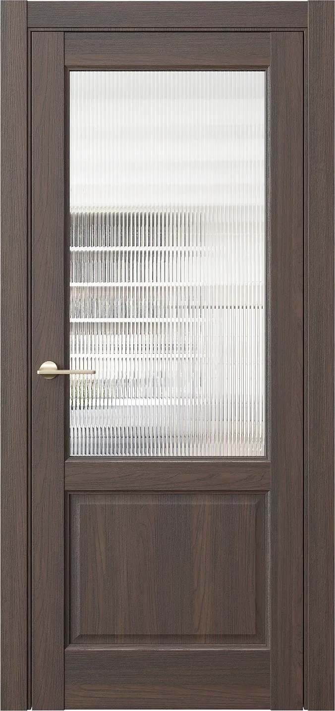 Межкомнатная дверь S4 — Стекло рифленое прозрачное