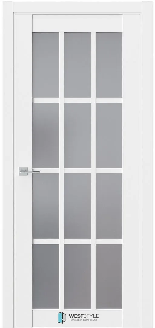 Межкомнатная дверь ZEST EMLAYER 21 — Стекло сатинат графит