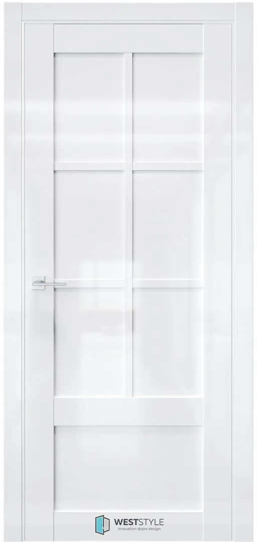 Межкомнатная дверь ZEST EMLAYER 22 — Белый глянец