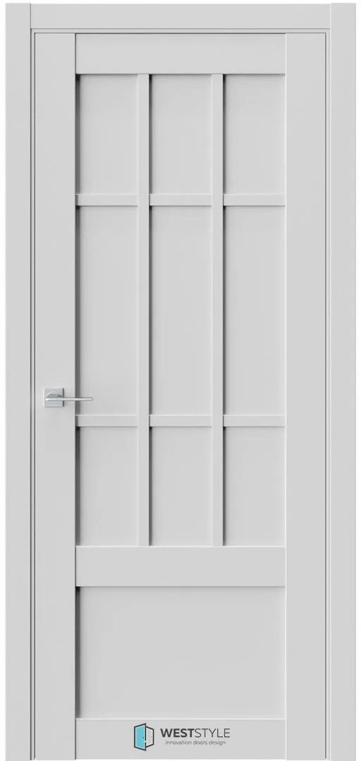 Межкомнатная дверь ZEST EMLAYER 32 — Серый