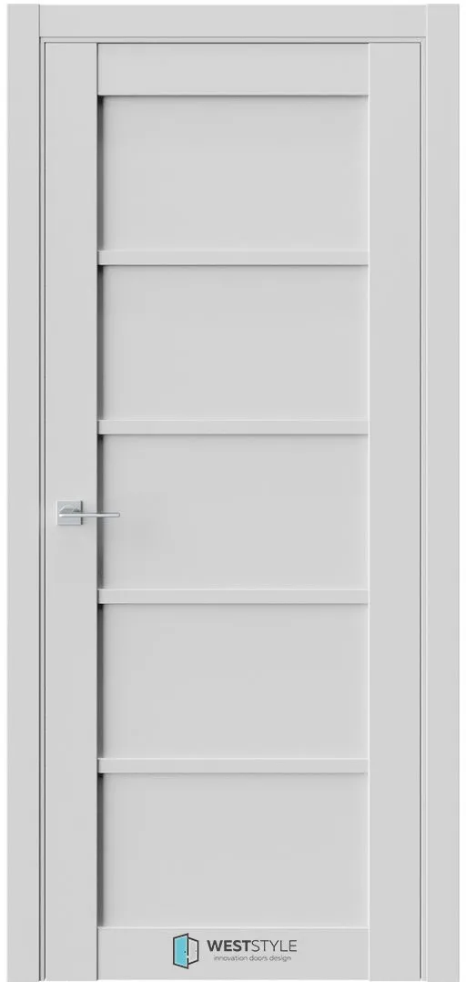 Межкомнатная дверь ZEST EMLAYER 8 — Серый