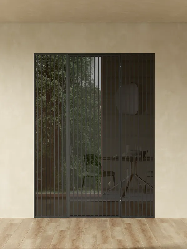 Распашная алюминиевая перегородка Minoli 13